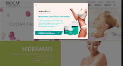 Desktop Screenshot of biocap.com.br